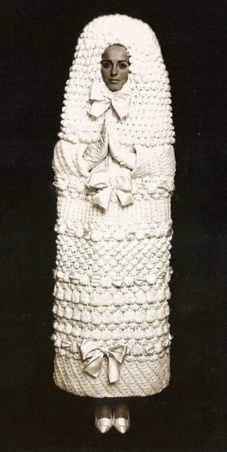 YSL 1965 Knitted Wedding Dress